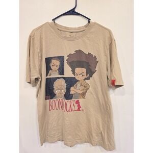 Official Boondocks Huey and Riley Freeman Grandad T-Shirt‎ Size Medium Vintage